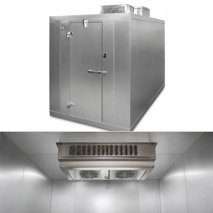 Product image #4 for Norlake Kold Locker 8' x 10' Outdoor Walk-In Freezer with Floor, -10°F, R290 Capsule Pak ECO