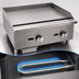 Thumbnail image #4 for Comstock-Castle 16-Inch Countertop Gas Griddle, Manual Control, 30,000 BTU