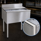 Thumbnail image #4 for Eagle Group 1800 Series B36IC-18 36-Inch Underbar Ice Chest, 20-Inch Deep, 8-Inch Insulated Bin, 59 lb Capacity