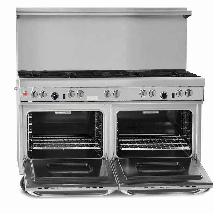 Product image #4 for Southbend Ultimate 60-Inch Gas Restaurant Range with 4 Star/Sauté Burners, 36-Inch Griddle, and 2 Standard Ovens