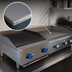 Thumbnail image #4 for Comstock-Castle 60-Inch Countertop Gas Char-Broiler/Griddle Combination with 36-Inch Griddle and 24-Inch Broiler
