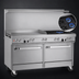 Thumbnail image #4 for Southbend Ultimate 60-Inch Gas Restaurant Range with 48-Inch Griddle, 2 Open Burners, and Dual Convection Ovens