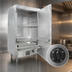 Thumbnail image #4 for MasterRange 30-Inch Natural Gas Smokehouse, Right-Hinged Door, Galvanized Exterior