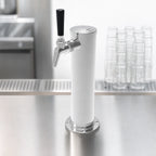 Thumbnail image #4 for Perlick Corporation EA2100-1-2 Air-Cooled Single-Faucet Countertop Draft Beer Tower, Polished Chrome