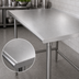 Thumbnail image #4 for Advance Tabco 108-Inch x 36-Inch 16-Gauge 304 Stainless Steel Work Table with Rear Up-Turn