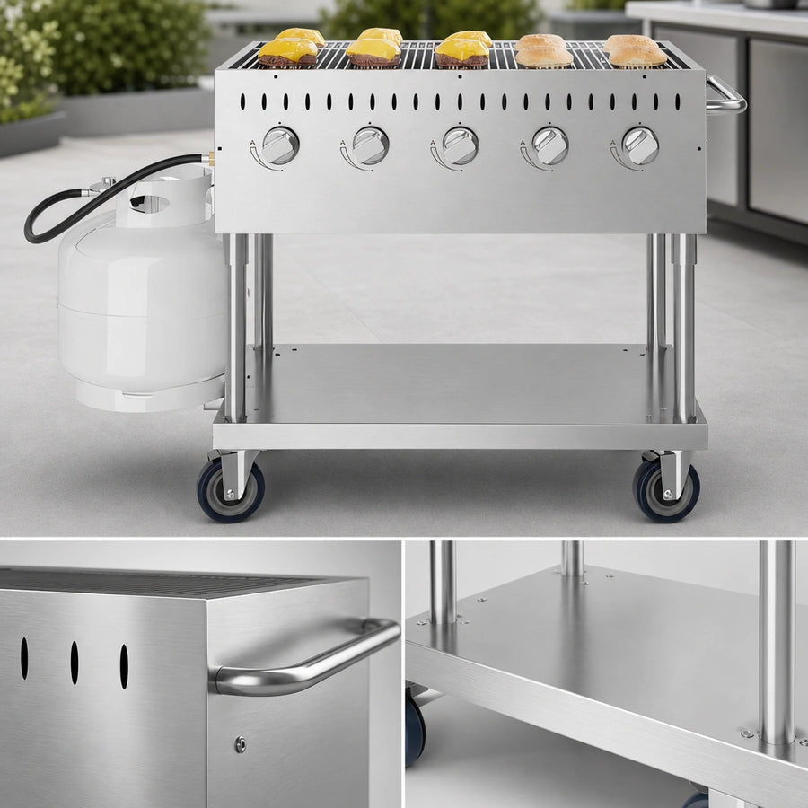 304 Stainless Steel Construction