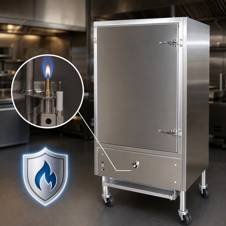 Product image #4 for Titan JCBBQ-36 36" Gas Chinese Bar-B-Que Oven
