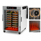 Thumbnail image #5 for Metro HotBlox™ HBCW8-DCPS-UC Pass-Thru Undercounter Insulated Holding Cabinet, 8-Pan, Digital Touchscreen, 120V