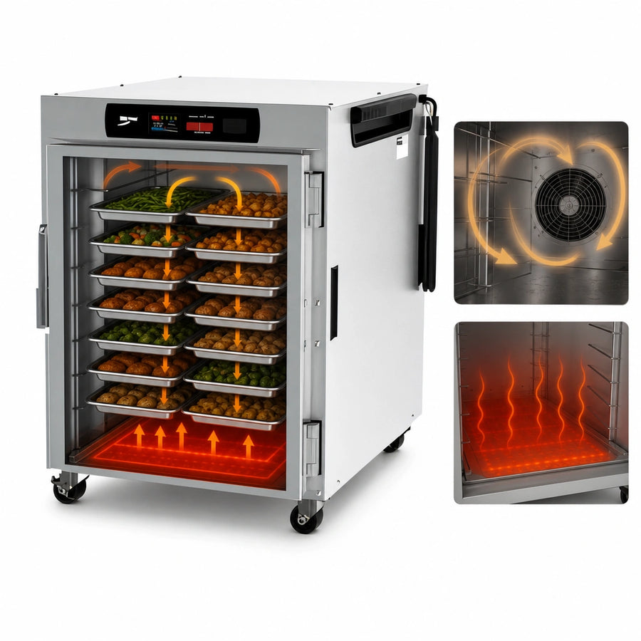 Hybrid Convection/Radiant Heating