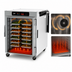 Thumbnail image #5 for Metro HotBlox™ Wide 8-Pan Pass-Thru Undercounter Insulated Holding Cabinet, Digital Touchscreen, Clear Front / Solid Rear, 120V