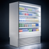Thumbnail image #4 for Howard-McCray 35E Series 99-Inch Dairy Remote Open Merchandiser, Endless Design, LED Lighting