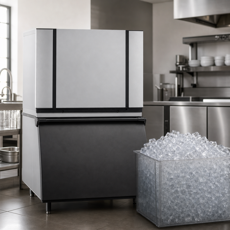 Product image #5 for Ice-O-Matic Elevation Series Modular Full-Size Cube Ice Maker, 30-Inch Wide, Air-Cooled, Remote Condenser