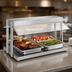 Thumbnail image #4 for Hatco Glo-Ray GRBW-48 48-Inch Countertop Buffet Warmer with Heated Base and Sneeze Guards