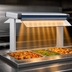 Thumbnail image #4 for Hatco Glo-Ray Designer Dual Infrared Strip Heater, 87.5 Inch W, 3 Inch Spacing, Aluminum, 14 Inch Stands