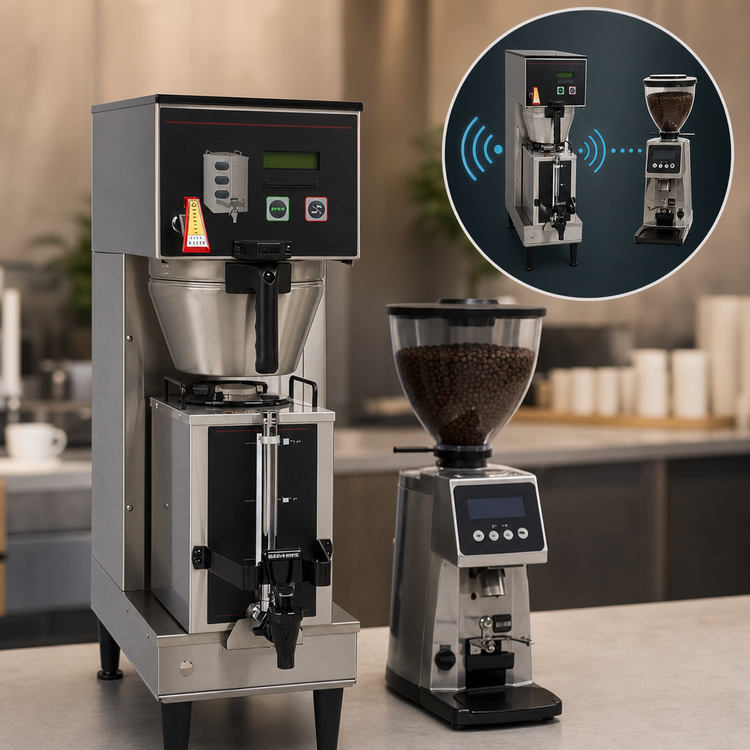Product image #4 for BUNN BrewWISE Single GPR DBC Satellite Coffee Brewer with GPR Server, Dual Voltage Adaptable, 12.5 Gallons/Hour