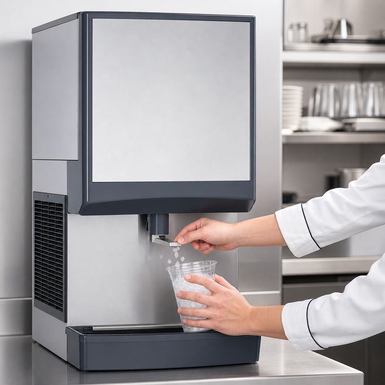 Product image #4 for Follett Symphony Plus 50CI414A-LI Countertop Ice-Only Dispenser, 425 lb. Daily Chewblet® Nugget Ice Production