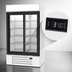 Thumbnail image #4 for Beverage-Air MarketMax Two-Section Sliding Glass Door Refrigerated Merchandiser, 35.4 Cu. Ft., White