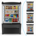 Thumbnail image #4 for KoolMore 36-Inch Open Air Grab-and-Go Refrigerated Merchandiser, 11.3 Cu. Ft., Self-Contained