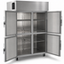 Thumbnail image #4 for Delfield 6000XL Two-Section Reach-In Refrigerator with Four Locking Half-Height Solid Doors, 41.5 Cu. Ft., Top-Mounted Self-Contained