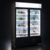 Thumbnail image #4 for Excellence Commercial Products TKOF-42 Two-Section Glass Door Freezer Merchandiser