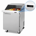 Thumbnail image #4 for Turbo Air PRO Series Mega Top Sandwich/Salad Prep Table with Slide-Back Lid, 1-Section, 12-Pan, 27-1/2-Inch Wide, Self-Contained Refrigeration