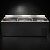 Thumbnail image #4 for Pro-Line Flat Top Deep Well Bottle Cooler, 95.2-Inch Wide, 69 Cu. Ft., Self-Contained Refrigeration