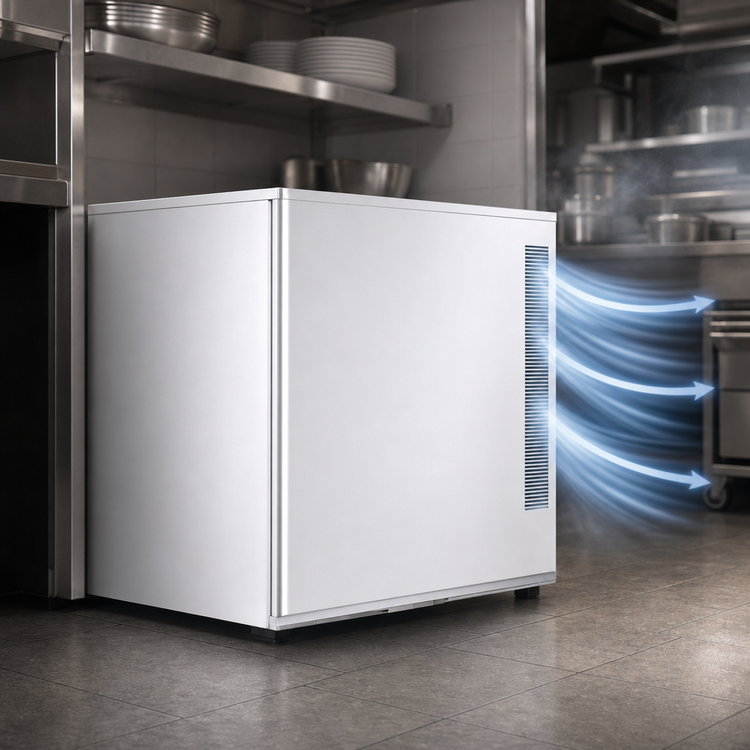 Product image #4 for Hoshizaki KM-1100MAJ 30 Inch Air-Cooled Crescent Cube Commercial Ice Maker