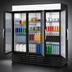 Thumbnail image #5 for Beverage Air MarketMax Three-Section Dual Temp Reach-In Glass Door Merchandiser Refrigerator/Freezer