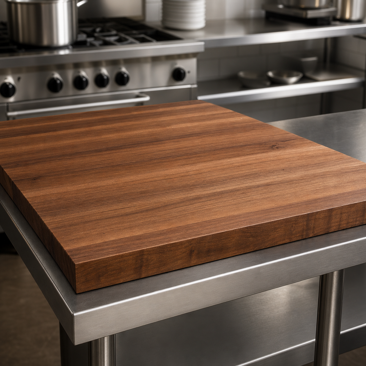 Product image #4 for Boos Block 36-Inch x 25-Inch American Black Walnut Edge Grain Kitchen Countertop