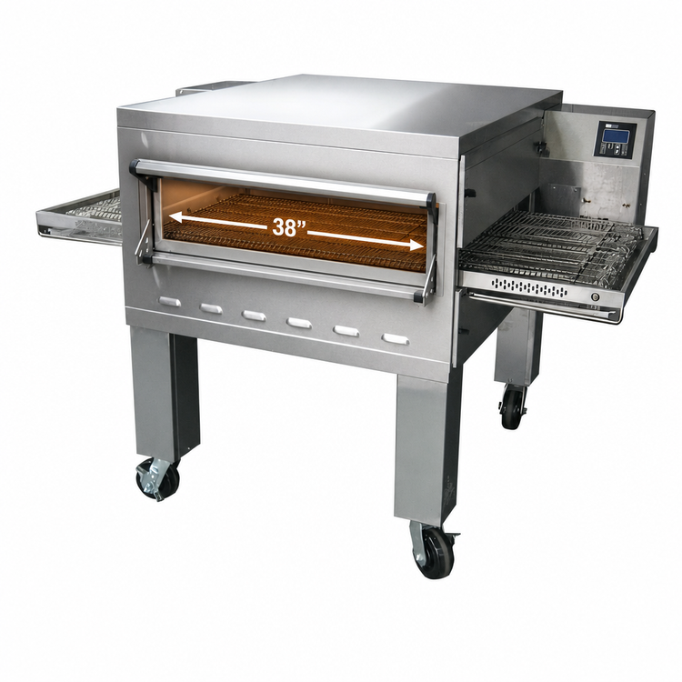 Product image #4 for Middleby Marshall PS638G-1 Impingement Plus Gas Single-Deck Conveyor Oven with 26-Inch Standard Single Belt