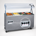 Thumbnail image #4 for 2-Series Affordable Portable Deluxe 3-Well Mobile Hot Food Station with Buffet-Style Breath Guard and Enclosed Base