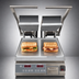 Thumbnail image #4 for Star Pro-Max 2.0 PST14D Dual-Top Smooth Aluminum Commercial Panini Press / Sandwich Grill