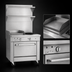Thumbnail image #4 for Southbend Platinum 32-Inch Gas Heavy Duty Range with 2 Open Burners, 16-Inch Griddle, and Standard Oven