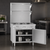 Thumbnail image #4 for Southbend Platinum Heavy Duty Spreader Cabinet with 12-Inch Solid Top, Cabinet Base, and 6-Inch Legs