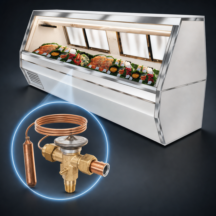 Product image #4 for Howard-McCray 35 Series 119-Inch Double Duty Fish & Poultry Remote Refrigerated Service Case, Stainless Steel, LED Lighting