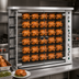 Thumbnail image #4 for Omcan 47-Inch Natural Gas Rotisserie Oven with 5 Spits, 20-Chicken Capacity