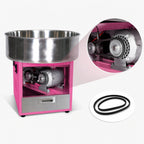 Thumbnail image #4 for Admiral Craft COT-21 21-Inch Belt-Driven Cotton Candy Machine with Stainless Steel Bowl and Drawer