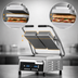 Thumbnail image #4 for Proluxe Vantage Compact Split-Lid Commercial Panini Press with Dual 6-Inch Smooth Grill Surfaces