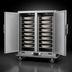 Thumbnail image #4 for Metro MBQ-200D Heated Two-Door Insulated Stainless Steel Banquet Holding Cabinet, 200 Plate Capacity