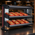 Thumbnail image #4 for Hatco Spot On Slant Dual-Shelf Heated Zone Merchandiser Warmer, 52 Inch Wide, 120/208-240V, 3000W