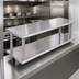 Thumbnail image #4 for Eagle Pass-Thru Shelf with Overshelf, 36-Inch W x 24-Inch D, 304 Stainless Steel