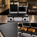 Thumbnail image #4 for Eurodib Double Countertop Electric Panini Grill with Cast Iron Plates, 208-240V