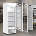 Thumbnail image #5 for Beverage-Air MarketMax 1-Section White Reach-In Glass Door Merchandiser Refrigerator, 19.08 Cu. Ft., Bottom Mount