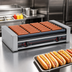 Thumbnail image #4 for Roll-A-Grill 36-Hot-Dog Capacity Roller Grill with 10 GripsIt Coated Rollers