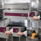 Thumbnail image #4 for Crown ES-40 40 Gallon Electric Manual Tilt Skillet