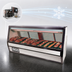 Thumbnail image #4 for Howard-McCray 40E Series 8-Foot Remote Full-Service Red Meat Service Case, Stainless Steel, LED