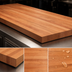Thumbnail image #4 for John Boos Boos Block 96-Inch x 30-Inch American Cherry Blended Edge Grain Kitchen Countertop, 1-1/2-Inch Thick, Varnique Finish