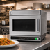 Thumbnail image #4 for Amana Commercial HDC18Y2 Heavy Volume Countertop Microwave Oven, 1800W, 0.6 Cu. Ft., Bottom Controls, 208/240V