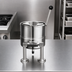 Thumbnail image #4 for Groen TDC/3-20 Direct Steam Tabletop Steam Kettle, 20 Quart, 2/3 Jacket, Hand Tilt