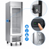 Thumbnail image #5 for Victory UltraSpec LSF23HC-1-IQ One-Section Full Height Glass Door Merchandiser Freezer with Electronic Lock